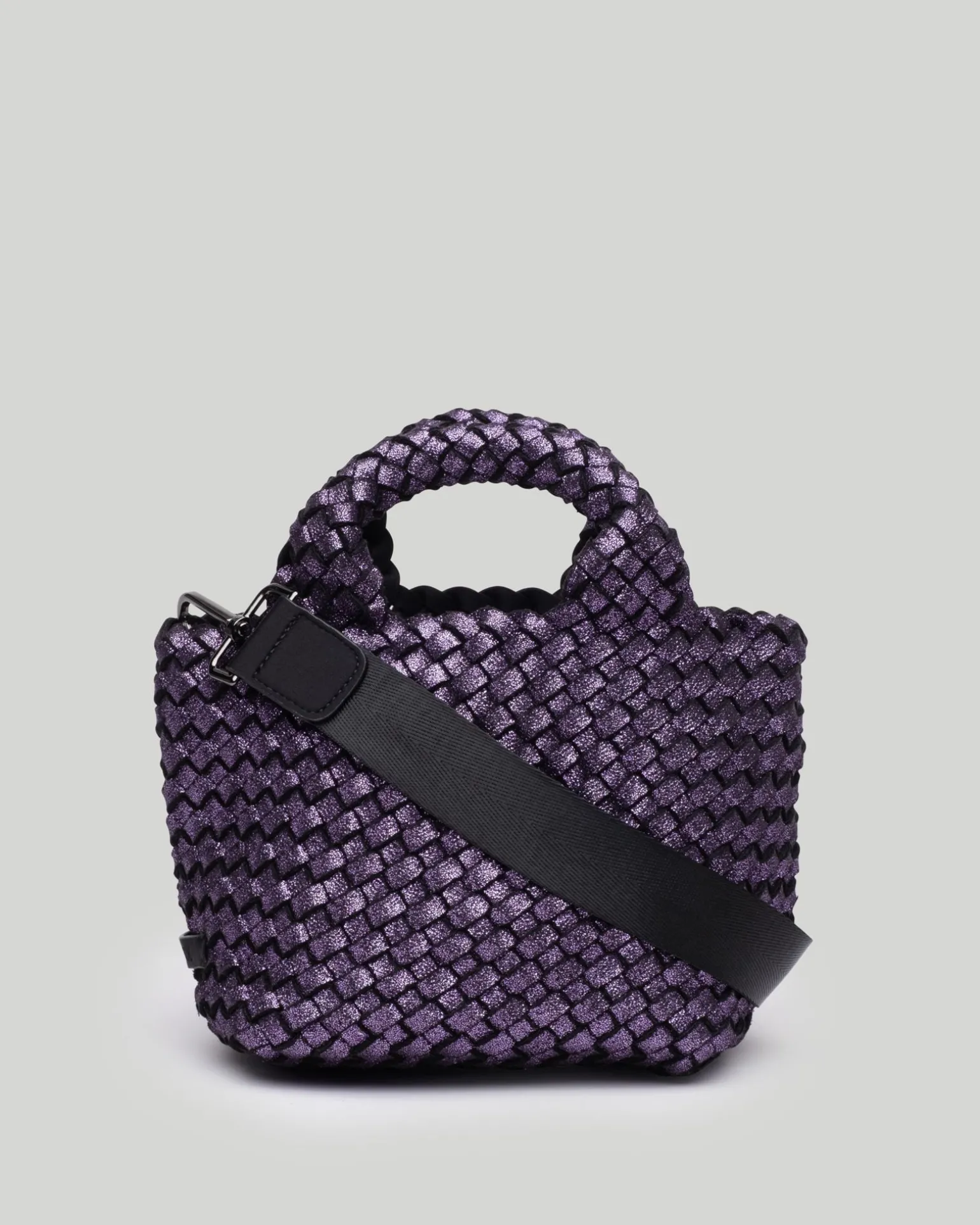 Crossbodies<NAGHEDI St. Barths Petit Tote Metallic Amethyst