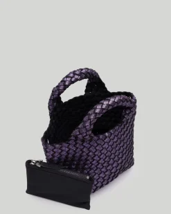 Crossbodies<NAGHEDI St. Barths Petit Tote Metallic Amethyst