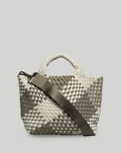 Totes<NAGHEDI St. Barths Petit Tote Plaid Santa Fe