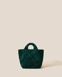 Totes<NAGHEDI St. Barths Petit Tote Velvet Emerald