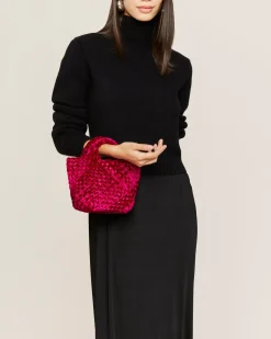 Totes<NAGHEDI St. Barths Petit Tote Velvet Crush