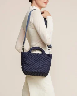 Crossbodies<NAGHEDI St. Barths Small Tote Ink Blue