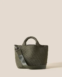 Crossbodies<NAGHEDI St. Barths Small Tote Olive