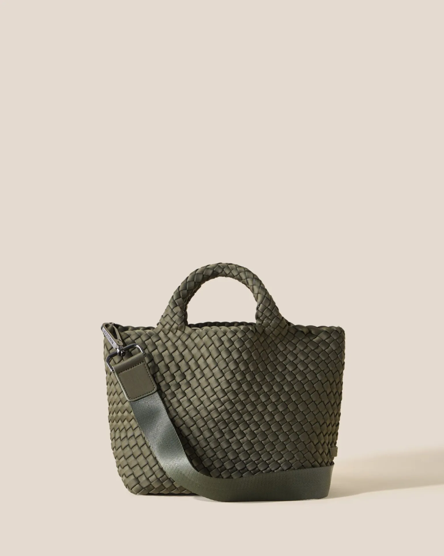 Crossbodies<NAGHEDI St. Barths Small Tote Olive