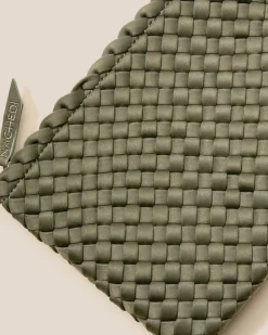 Crossbodies<NAGHEDI St. Barths Small Tote Olive