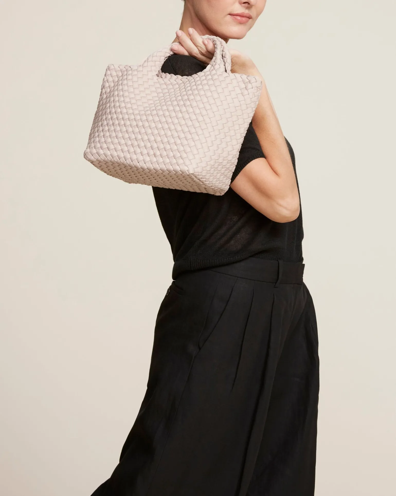 Totes<NAGHEDI St. Barths Small Tote Shell Pink