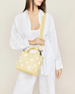 Crossbodies<NAGHEDI St. Barths Small Tote Daisy Blossom