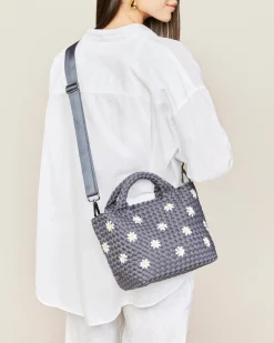 Totes<NAGHEDI St. Barths Small Tote Daisy Anchor