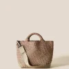 Crossbodies<NAGHEDI St. Barths Small Tote Graphic Ombre Bronzed