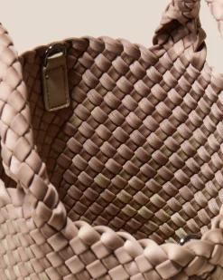 Crossbodies<NAGHEDI St. Barths Small Tote Graphic Ombre Bronzed