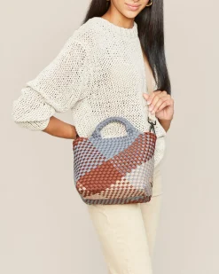 Totes<NAGHEDI St. Barths Small Tote Graphic Geo Taos