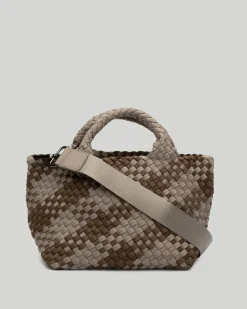 Crossbodies<NAGHEDI St. Barths Small Tote Plaid Driftwood