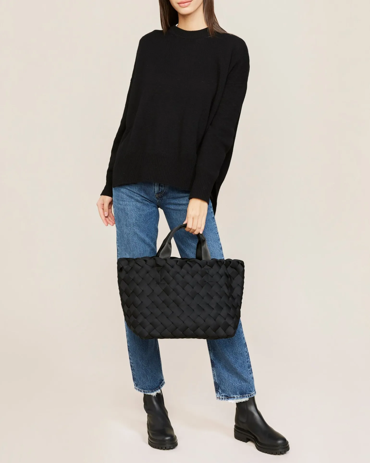 Totes<NAGHEDI Tangier Medium Tote Onyx