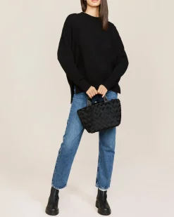 Crossbodies<NAGHEDI Tangier Small Tote Onyx