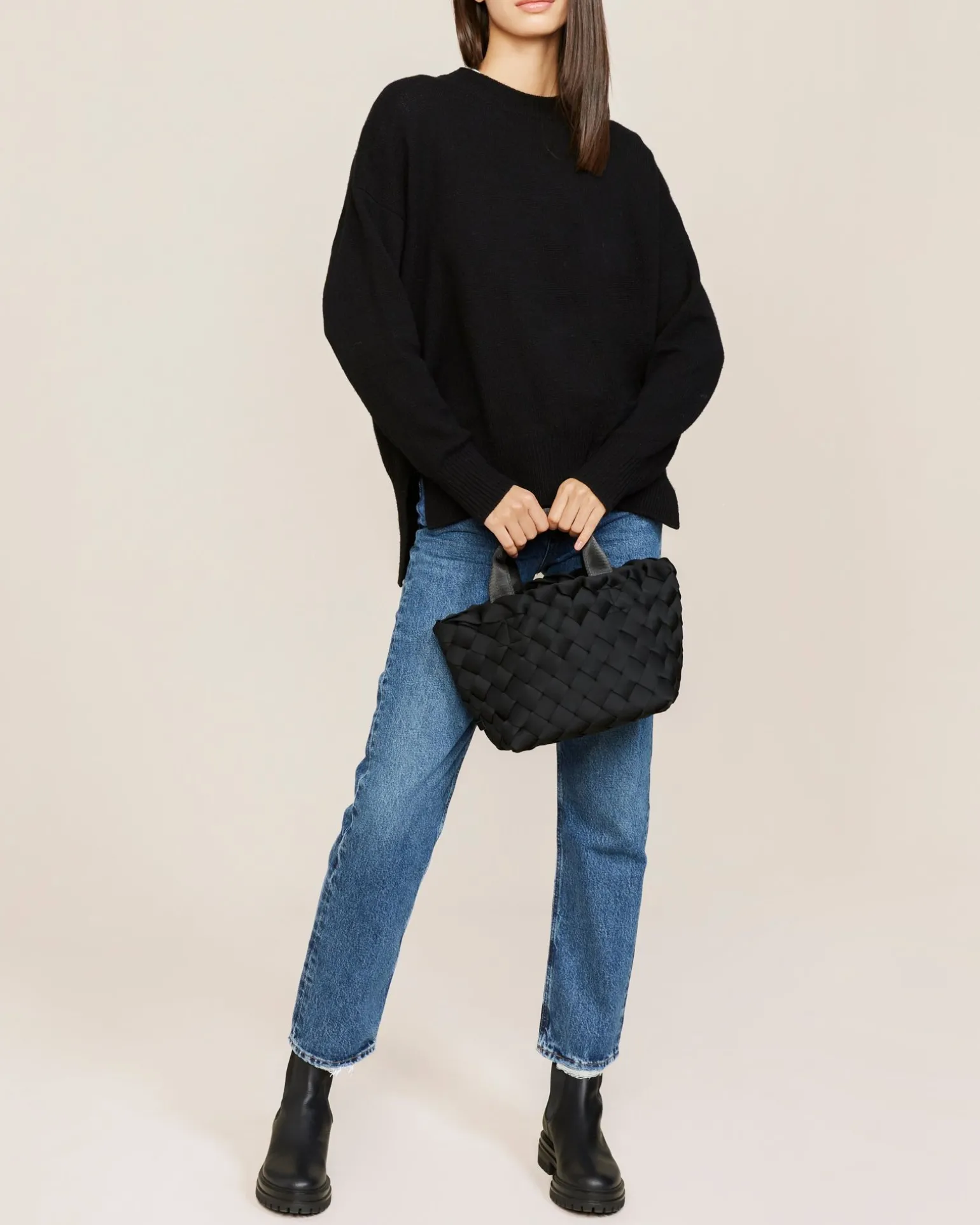 Totes<NAGHEDI Tangier Small Tote Onyx