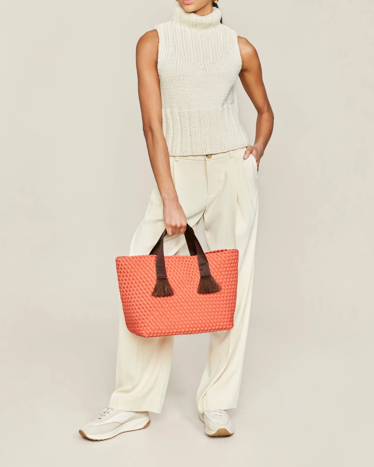 Shoulder Bags<NAGHEDI Tulum Medium Tote Bonaire